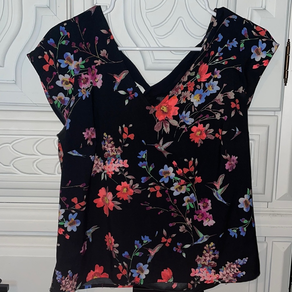 Women’s floral blouse